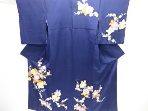 花模様刺繍訪問着